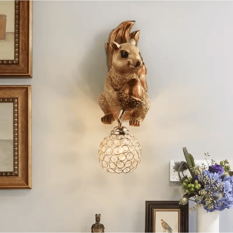 LumiSquirrel Artistic LED Wall Light Decor For Modern Spaces 1