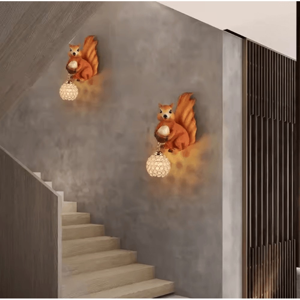 LumiSquirrel Artistic LED Wall Light Decor For Modern Spaces 2