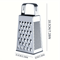 Cucumber SlicerMultifunction Stainless Steel Cucumber Slicer 4Sided Vegetable Shredder With Hand G 3