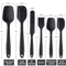 6Piece Food Grade Silicone Spatula Set Heat Resistant NonStick Kitchen Tools For Cooking Baking 4