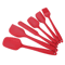 6Piece Food Grade Silicone Spatula Set Heat Resistant NonStick Kitchen Tools For Cooking Baking 8