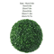 EcoFriendly Artificial Plant Ball Realistic Faux Boxwood Decor For Indoor Outdoor Styling 4