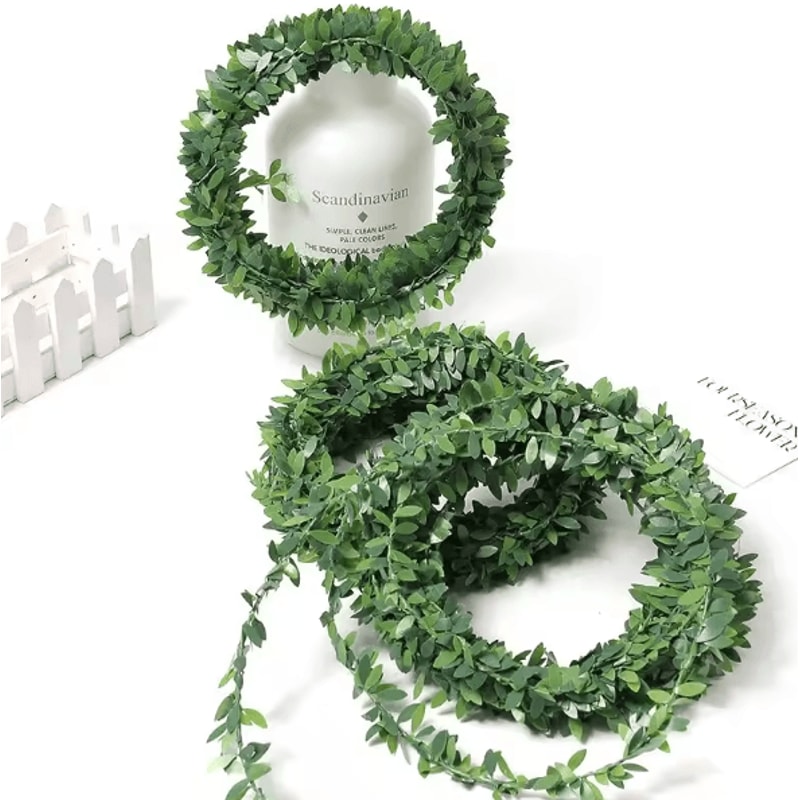 75M Artificial Ivy Garland UVResistant Faux Greenery Vines For Indoor Outdoor Decor 0