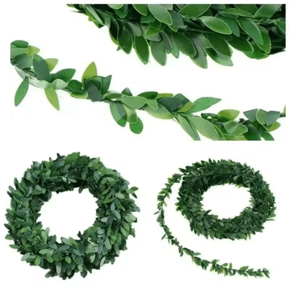 75M Artificial Ivy Garland UVResistant Faux Greenery Vines For Indoor Outdoor Decor 4