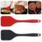 Dense Silicone Cooking Spatula Heat Resistant NonStick Fish Omelette Turner 1