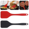 Dense Silicone Cooking Spatula Heat Resistant NonStick Fish Omelette Turner 1