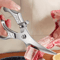 Professional Stainless Steel Kitchen Scissors Heavy Duty Chicken Bone Shears Multifunction Food C 2