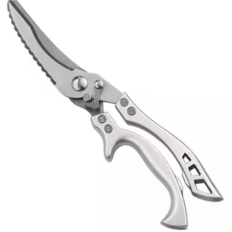 Professional Stainless Steel Kitchen Scissors Heavy Duty Chicken Bone Shears Multifunction Food C 4