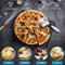 3Inch Stainless Steel Pizza Cutter Wheel Ergonomic NonSlip Handle With Finger Guard 0