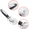 3Inch Stainless Steel Pizza Cutter Wheel Ergonomic NonSlip Handle With Finger Guard 2