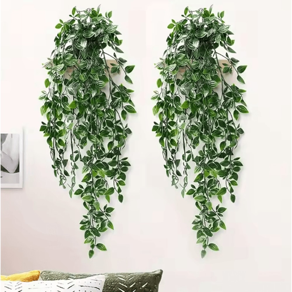 Lifelike Artificial Hanging Eucalyptus Vine Plant For Indoor Outdoor Decor 2