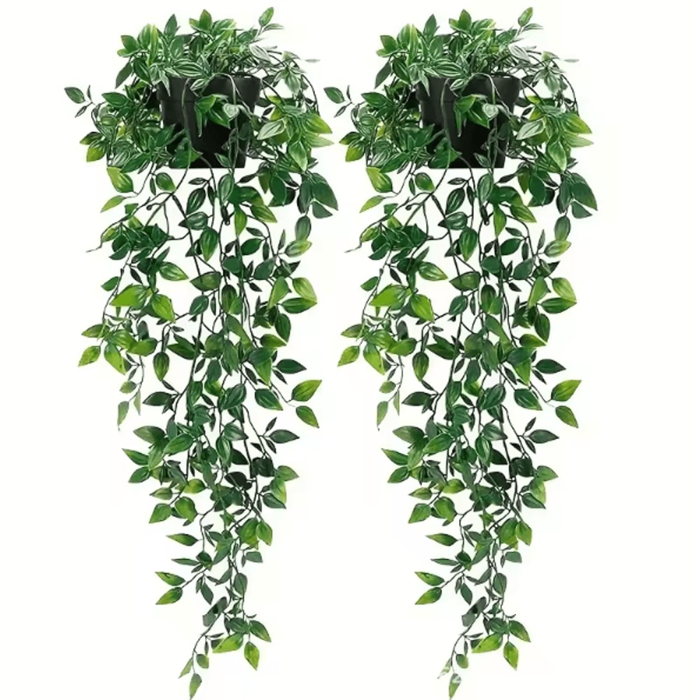 Lifelike Artificial Hanging Eucalyptus Vine Plant For Indoor Outdoor Decor 5