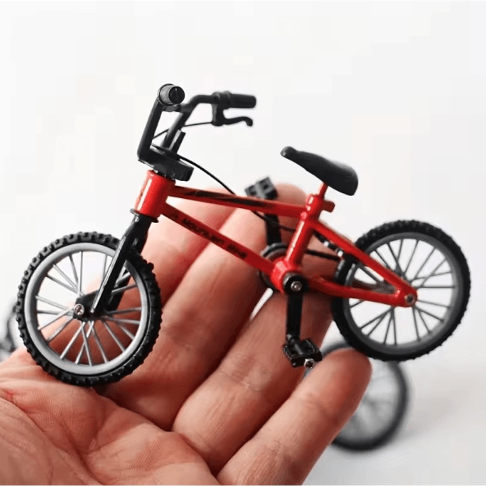 1 By 12 Scale Mini Bicycle Model Alloy Decor Detailed Miniature Bike Ornament For Display Garden 0