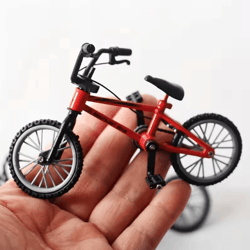1 by 12 scale mini bicycle model alloy decor – detailed miniature bike ornament for display & garden