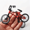 1 By 12 Scale Mini Bicycle Model Alloy Decor Detailed Miniature Bike Ornament For Display Garden 0