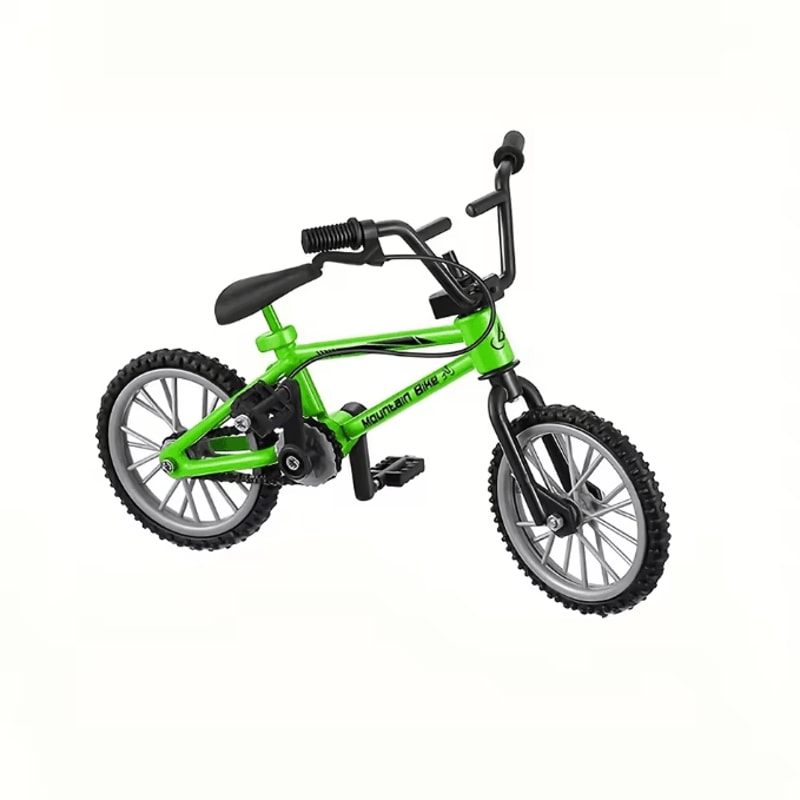 1 By 12 Scale Mini Bicycle Model Alloy Decor Detailed Miniature Bike Ornament For Display Garden 6