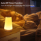 13Color RGB Touch Night Light With Remote Control Dimmable Rechargeable Bedside Lamp 4
