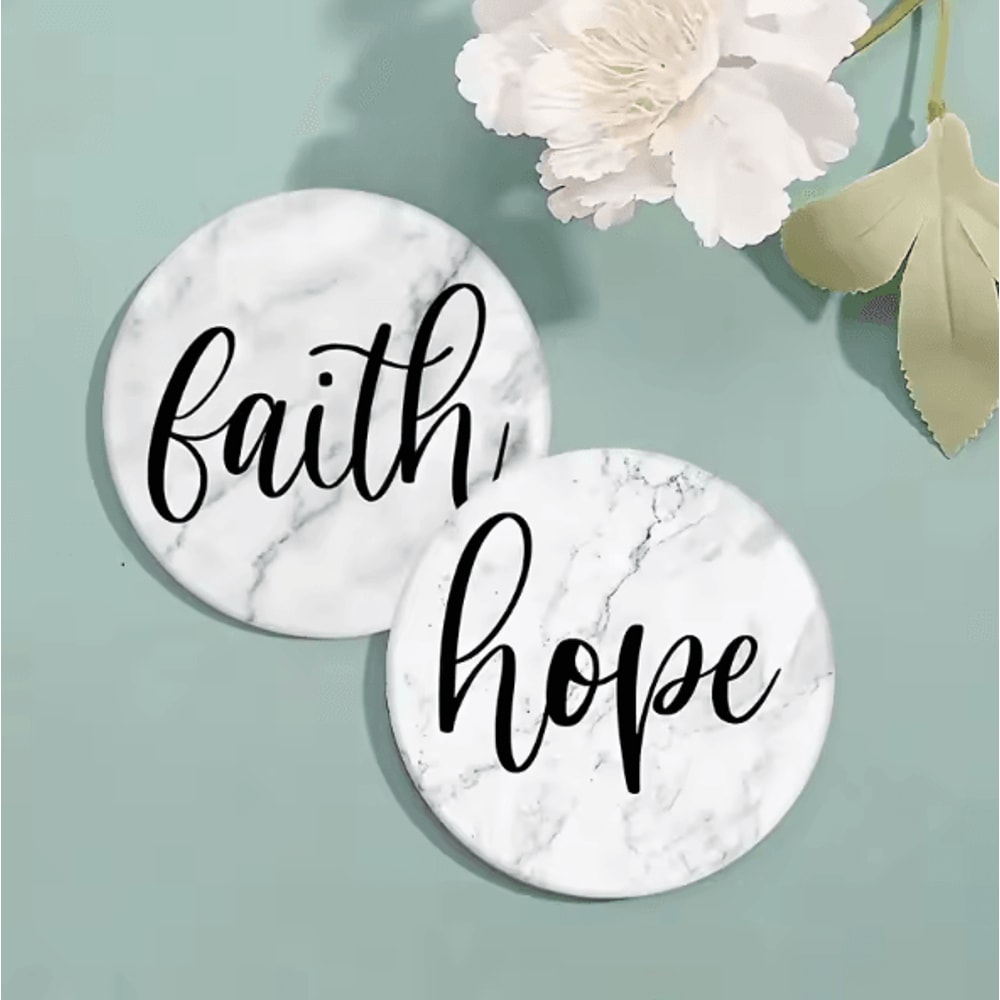 6Piece Dragonfly Wooden Coaster Set NonSlip Heat Resistant Drink Coasters For Home Decor 2