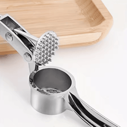 commercial heavy duty garlic press & multi-tool – 18cm aluminum kitchen crusher