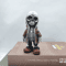 Cool Mini Skeleton Resin Figurine Spooky Skull Statue For Halloween Home Decor 6