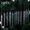 24PCS Acrylic Christmas Icicle Ornaments Realistic Hanging Tree Decorations For Winter Decor 6