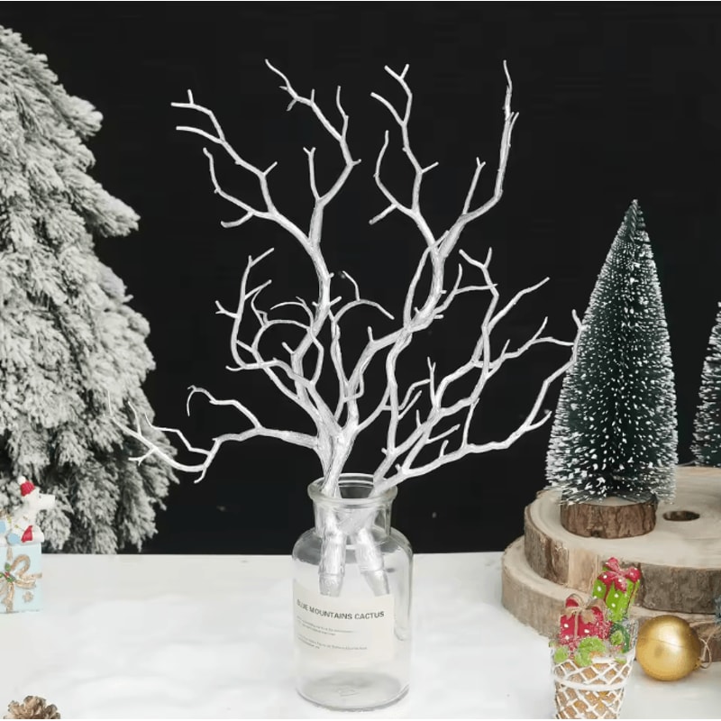 Artificial Antler Tree Branches Rustic Fake Branch Decor For Wedding Christmas Table Styling 0