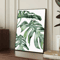 Nordic Green Botanical Canvas Wall Art Monstera Banana Leaf Minimalist Decor For Living Room Bed 1