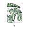 Nordic Green Botanical Canvas Wall Art Monstera Banana Leaf Minimalist Decor For Living Room Bed 8