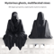 3D Printed Hooded Cloaked Statue Gothic Dark Aesthetic Figurine For Desk Shelf Decor 3
