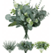 369PCS Artificial Eucalyptus Bouquet Realistic Fake Greenery For Home Wedding Vase Decor 1