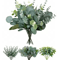 369PCS Artificial Eucalyptus Bouquet Realistic Fake Greenery For Home Wedding Vase Decor 1