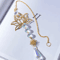 Metal Lotus Crystal Suncatcher Wind Chime Handmade Hanging Charm For Home Garden Decor 5