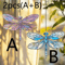 Colorful Acrylic Dragonfly Suncatcher Hanging Window Pendant For Home Garden Decor 7