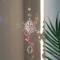 Crystal Suncatcher Wind Chime Rainbow Maker Hanging Decor For Window Garden 8