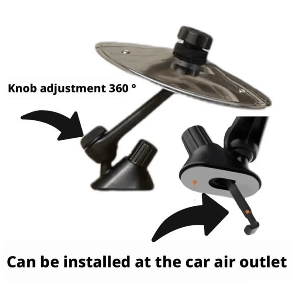 Mini Drum Cymbal Car Vent Ornament Funny Dashboard Musical Decor For Car Interior 3