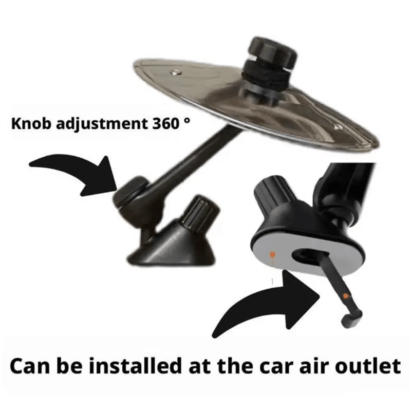 Mini Drum Cymbal Car Vent Ornament Funny Dashboard Musical Decor For Car Interior 3