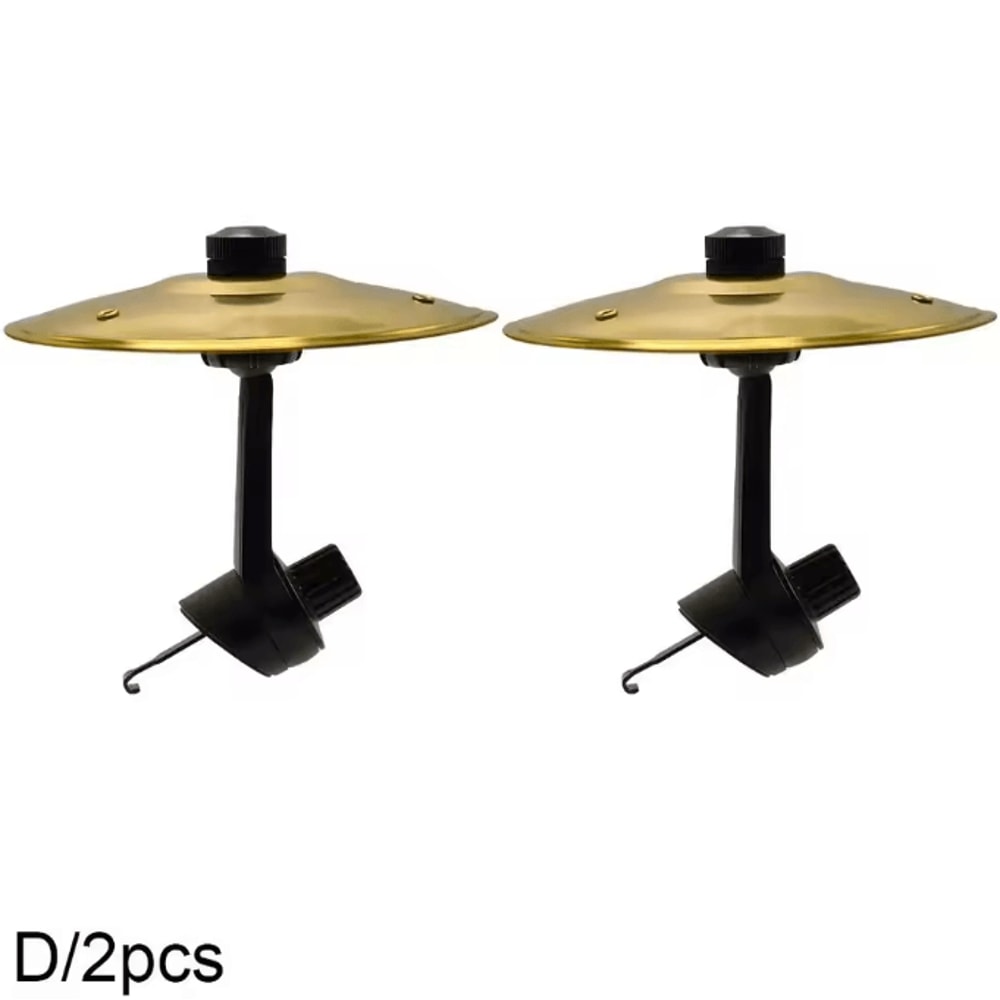 Mini Drum Cymbal Car Vent Ornament Funny Dashboard Musical Decor For Car Interior 8