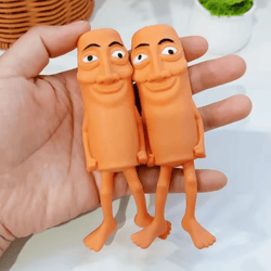 funny brainrot decompression toy – slow rebound squeeze stress relief meme toy for fun & relaxation