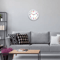 8Inch Silent Quartz Wall Clock Minimalist NonTicking Decor For Home Kitchen 2