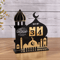 Black Gold Acrylic Ramadan Countdown Calendar Eid Mubarak Table Decor With Replaceable Numbers 3
