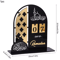 Black Gold Acrylic Ramadan Countdown Calendar Eid Mubarak Table Decor With Replaceable Numbers 5