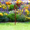 Rusty Metal Bird Garden Stake NatureInspired Outdoor Yard Art For Lawn Garden Decor 1