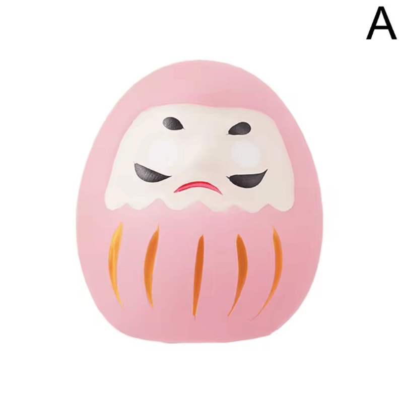 Japanese Ceramic Daruma Doll Mini Lucky Charm Fortune Figurine For Home Decor Gift 4