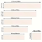 Modern Abstract Striped Linen Table Runner Minimalist Neutral Dining Decor 5