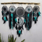 Boho Macrame Dream Catcher Set Moon Wall Hanging Home Decor 5