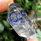 Herkimer Diamond Energy Guardian Black Crystal Raw Mineral Reiki Decor Stone 2