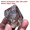 Herkimer Diamond Energy Guardian Black Crystal Raw Mineral Reiki Decor Stone 5