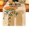 Boho Table RunnerBoho Plant Linen Table Runner 13 By 72 Inch Farmhouse Dining Decor 3