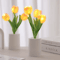 Rechargeable Tulip LED Table Lamp 3 Color Dimmable Romantic Flower Night Light 1