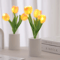 Rechargeable Tulip LED Table Lamp 3 Color Dimmable Romantic Flower Night Light 1